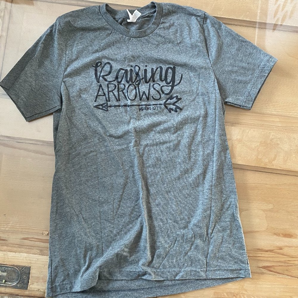 NEW Heather Gray Graphic Tee